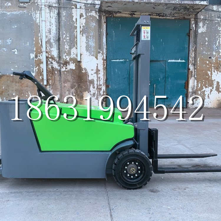 黔江区小型电动叉车1吨2吨步行站驾式电瓶堆高充电装卸车液压升降车铲车